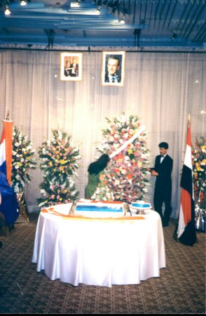 Receptie bij de Nederlandse ambassadeur